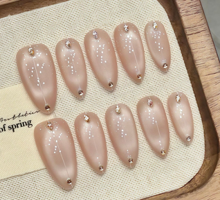 Luz Serena | Uñas Press On Hechas a Mano