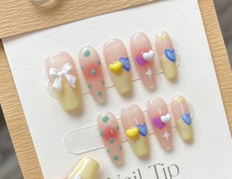 Dulce Encanto | Uñas Press On Hechas a Mano