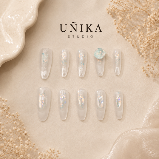 Susurro de Hadas | Uñas Press On Hechas a Mano