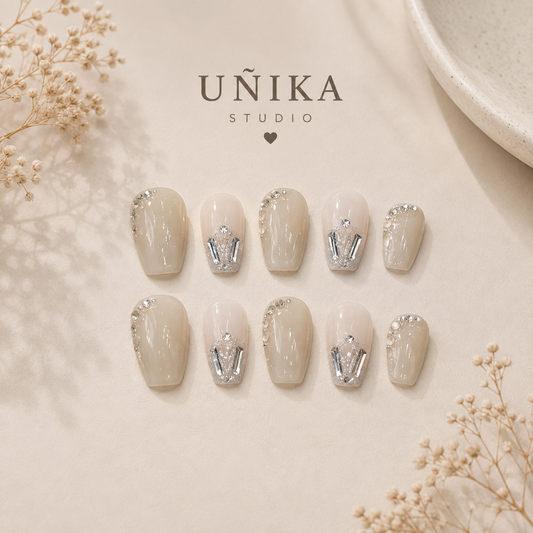 Joya Moderna | Uñas Press On Hechas a Mano
