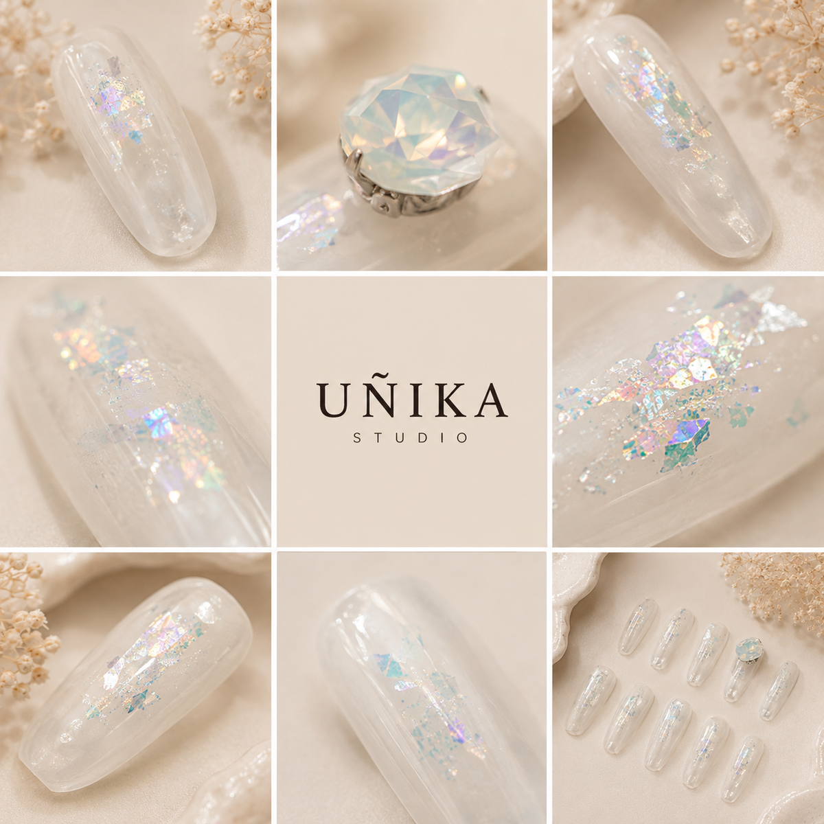 Susurro de Hadas | Uñas Press On Hechas a Mano