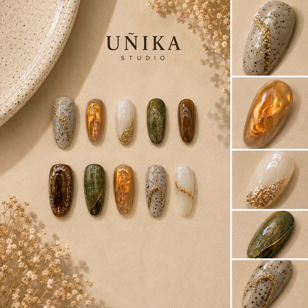 Aurora Seda | Handmade Press-On Nails